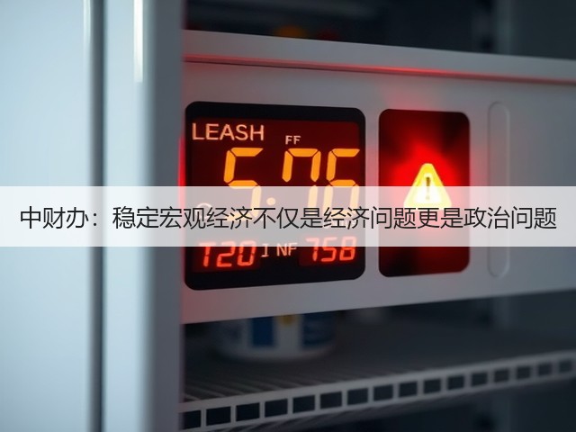 中财办:稳定宏观经济不仅是经济问题更是政治问题(图2) 中财办:稳定宏观经济不仅是经济问题更是政治问题(图2)