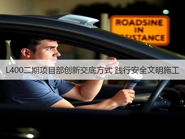 L400二期项目部创新交底方式 践行安全文明施工(图3) L400二期项目部创新交底方式 践行安全文明施工(图3)