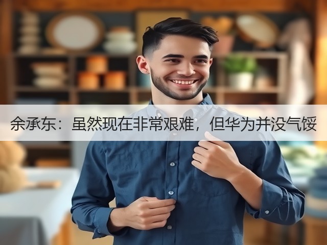 余承东:虽然现在非常艰难,但华为并没气馁(图1) 余承东:虽然现在非常艰难,但华为并没气馁(图1)