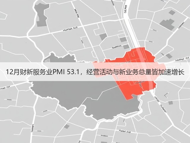 12月财新服务业PMI 53.1,经营活动与新业务总量皆加速增长(图3) 12月财新服务业PMI 53.1,经营活动与新业务总量皆加速增长(图3)