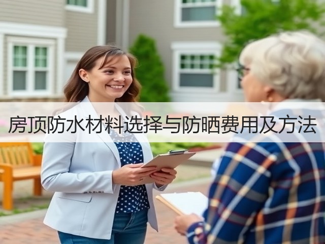 房顶防水材料选择与防晒费用及方法(图3) 房顶防水材料选择与防晒费用及方法(图3)