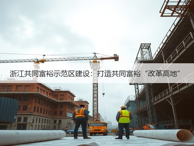 浙江共同富裕示范区建设:打造共同富裕“改革高地”(图2) 浙江共同富裕示范区建设:打造共同富裕“改革高地”(图2)
