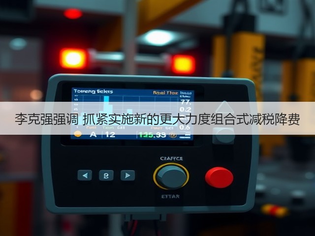 李克强强调 抓紧实施新的更大力度组合式减税降费(图3)