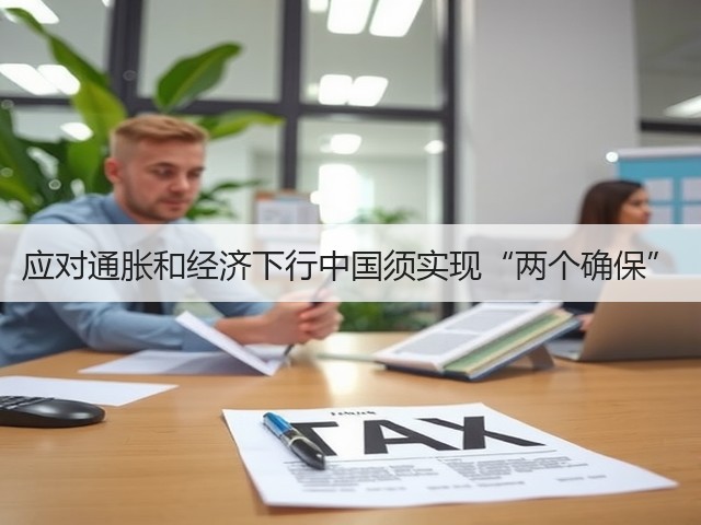 应对通胀和经济下行中国须实现“两个确保”(图3) 应对通胀和经济下行中国须实现“两个确保”(图3)