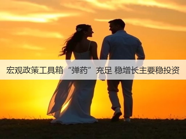 宏观政策工具箱“弹药”充足 稳增长主要稳投资(图1)