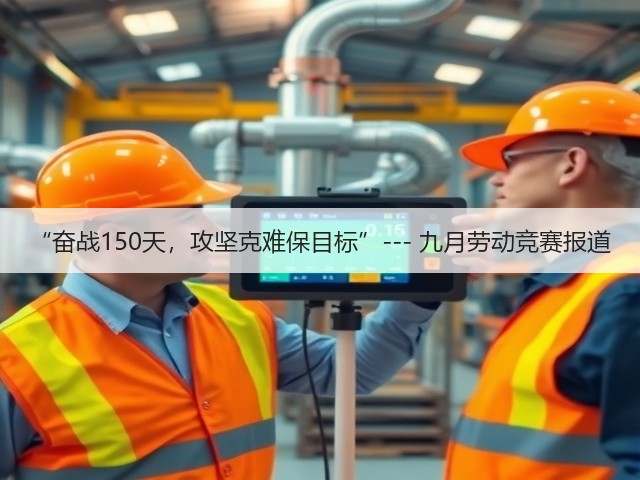 “奋战150天，攻坚克难保目标”--- 九月劳动竞赛报道(图3)