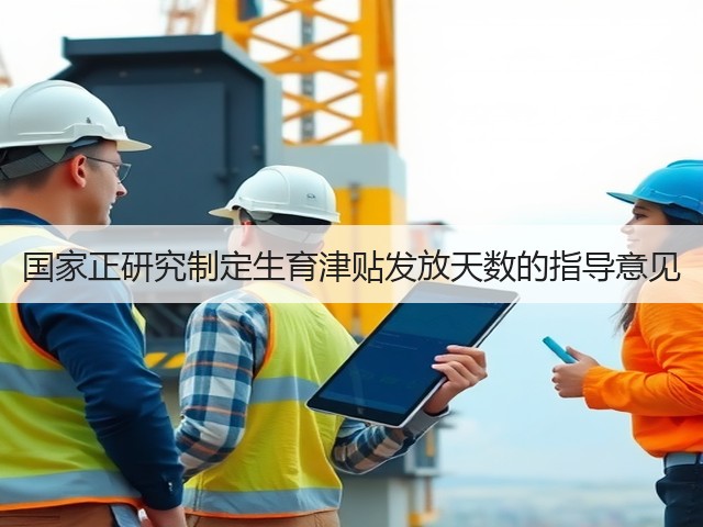 国家正研究制定生育津贴发放天数的指导意见(图1) 国家正研究制定生育津贴发放天数的指导意见(图1)
