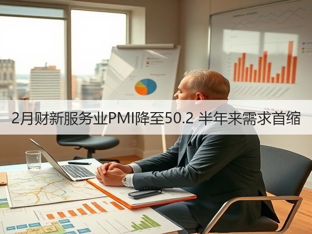 2月财新服务业PMI降至50.2 半年来需求首缩(图2) 2月财新服务业PMI降至50.2 半年来需求首缩(图2)