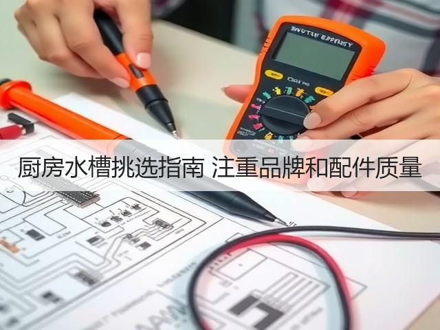 厨房水槽挑选指南 注重品牌和配件质量(图3)