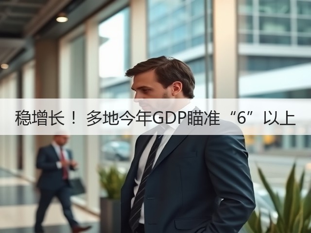 稳增长 !多地今年GDP瞄准“6”以上(图1) 稳增长 !多地今年GDP瞄准“6”以上(图1)