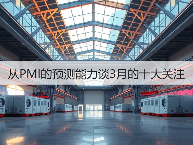 从PMI的预测能力谈3月的十大关注(图3) 从PMI的预测能力谈3月的十大关注(图3)