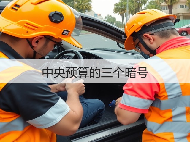 中央预算的三个暗号(图1) 中央预算的三个暗号(图1)