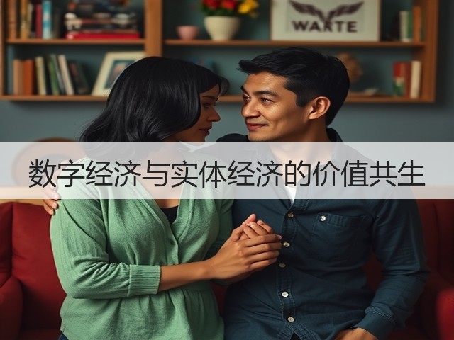 数字经济与实体经济的价值共生(图1) 数字经济与实体经济的价值共生(图1)