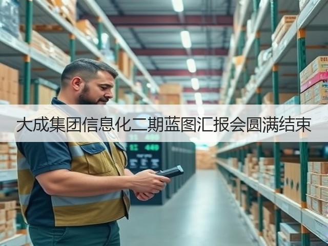 大成集团信息化二期蓝图汇报会圆满结束(图1)