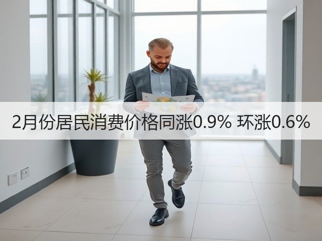 2月份居民消费价格同涨0.9% 环涨0.6%(图3) 2月份居民消费价格同涨0.9% 环涨0.6%(图3)