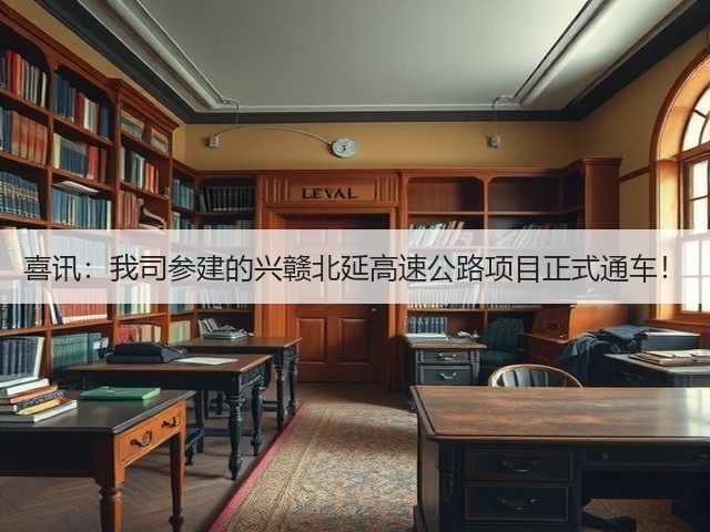 喜讯：我司参建的兴赣北延高速公路项目正式通车！(图1)