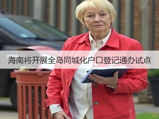 海南将开展全岛同城化户口登记通办试点(图3) 海南将开展全岛同城化户口登记通办试点(图3)