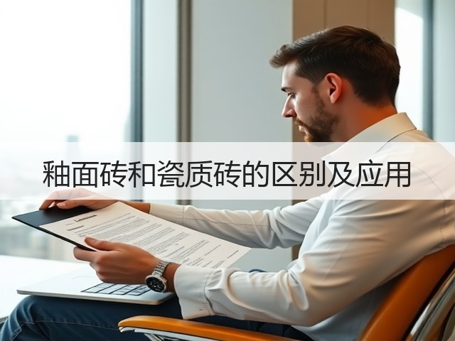 釉面砖和瓷质砖的区别及应用(图1)
