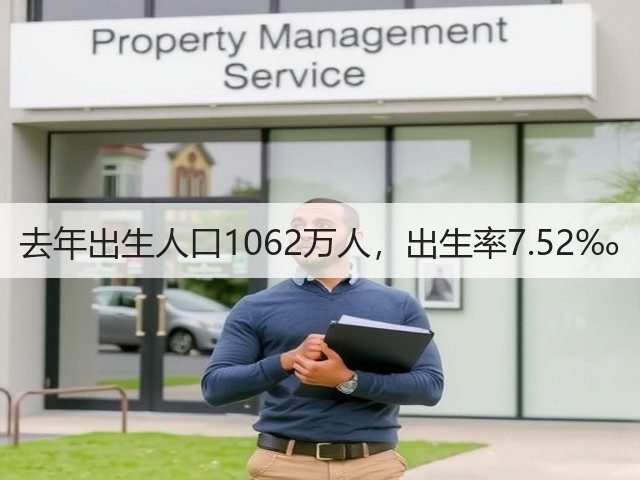 去年出生人口1062万人,出生率7.52‰(图1) 去年出生人口1062万人,出生率7.52‰(图1)