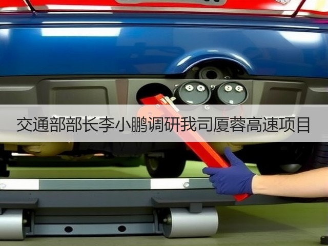 交通部部长李小鹏调研我司厦蓉高速项目(图1) 交通部部长李小鹏调研我司厦蓉高速项目(图1)
