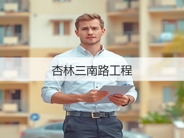 杏林三南路工程(图1) 杏林三南路工程(图1)