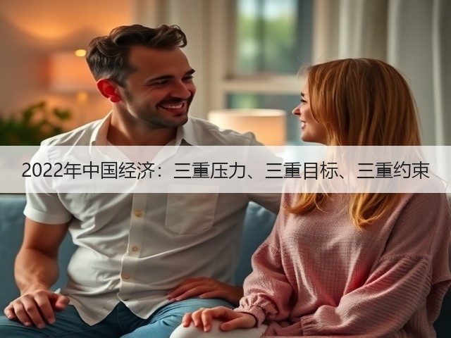 2022年中国经济:三重压力、三重目标、三重约束(图1) 2022年中国经济:三重压力、三重目标、三重约束(图1)