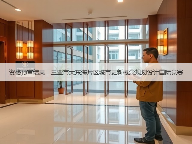 资格预审结果｜三亚市大东海片区城市更新概念规划设计国际竞赛(图3)