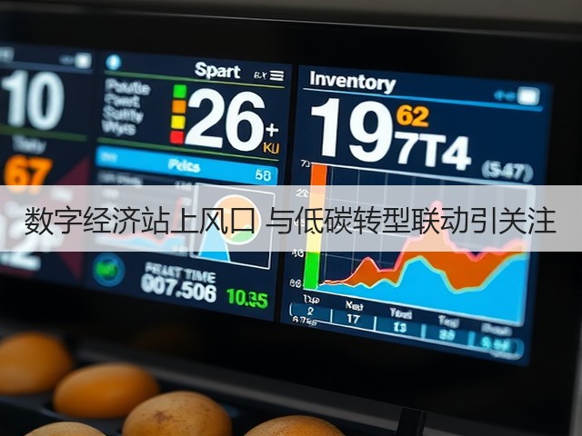 数字经济站上风口 与低碳转型联动引关注(图2) 数字经济站上风口 与低碳转型联动引关注(图2)