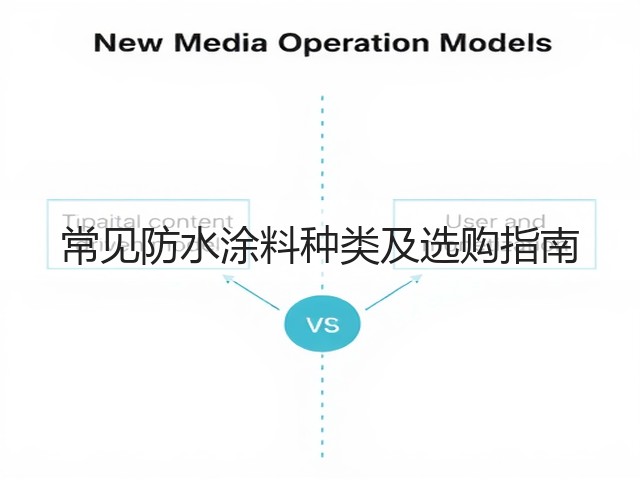 常见防水涂料种类及选购指南(图3) 常见防水涂料种类及选购指南(图3)