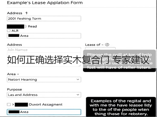 如何正确选择实木复合门 专家建议(图3) 如何正确选择实木复合门 专家建议(图3)