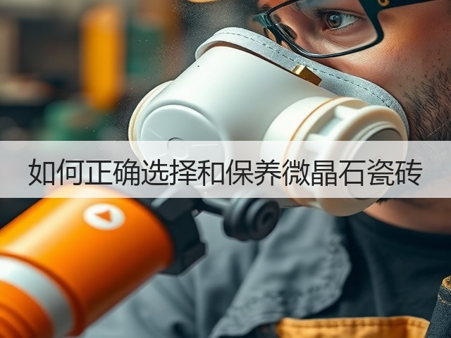 如何正确选择和保养微晶石瓷砖(图1) 如何正确选择和保养微晶石瓷砖(图1)