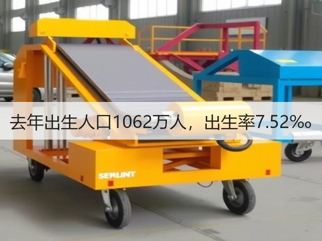 去年出生人口1062万人,出生率7.52‰(图2) 去年出生人口1062万人,出生率7.52‰(图2)
