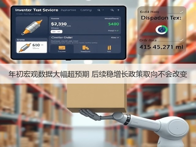 年初宏观数据大幅超预期 后续稳增长政策取向不会改变(图1)