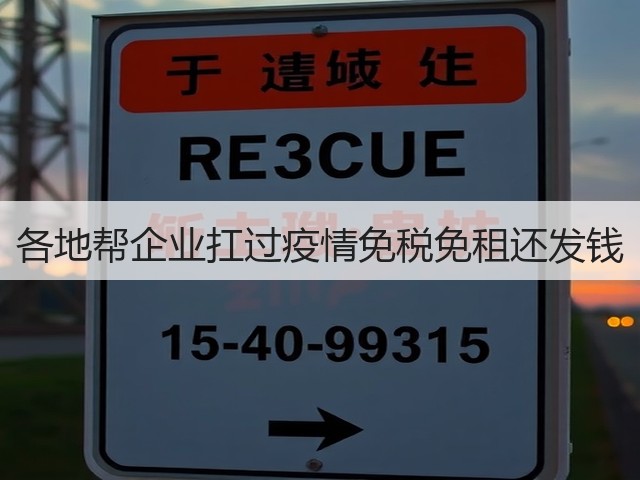 各地帮企业扛过疫情免税免租还发钱(图2) 各地帮企业扛过疫情免税免租还发钱(图2)