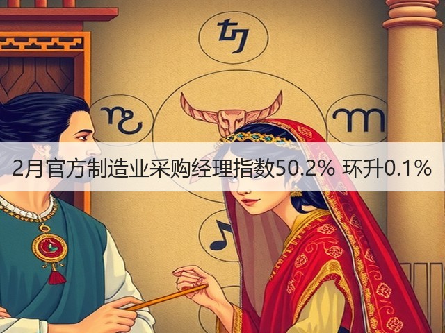 2月官方制造业采购经理指数50.2% 环升0.1%(图1)