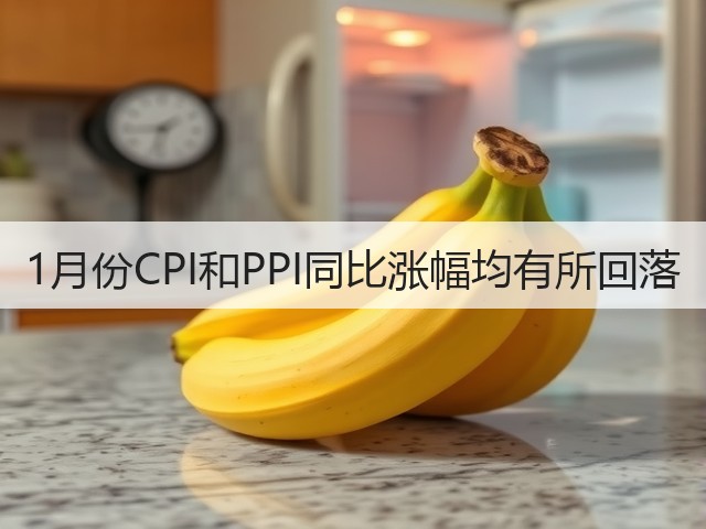 1月份CPI和PPI同比涨幅均有所回落(图3) 1月份CPI和PPI同比涨幅均有所回落(图3)