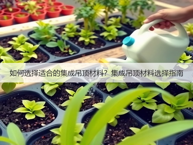 如何选择适合的集成吊顶材料?集成吊顶材料选择指南(图1) 如何选择适合的集成吊顶材料?集成吊顶材料选择指南(图1)