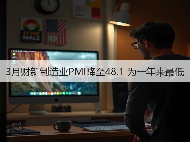 3月财新制造业PMI降至48.1 为一年来最低(图2) 3月财新制造业PMI降至48.1 为一年来最低(图2)