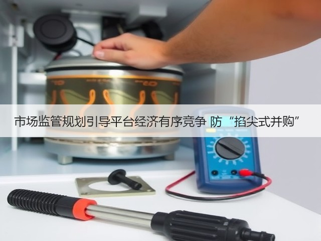 市场监管规划引导平台经济有序竞争 防“掐尖式并购”(图3)