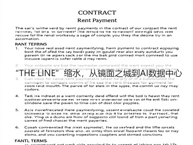 “THE LINE”缩水,从镜面之城到AI数据中心(图1) “THE LINE”缩水,从镜面之城到AI数据中心(图1)