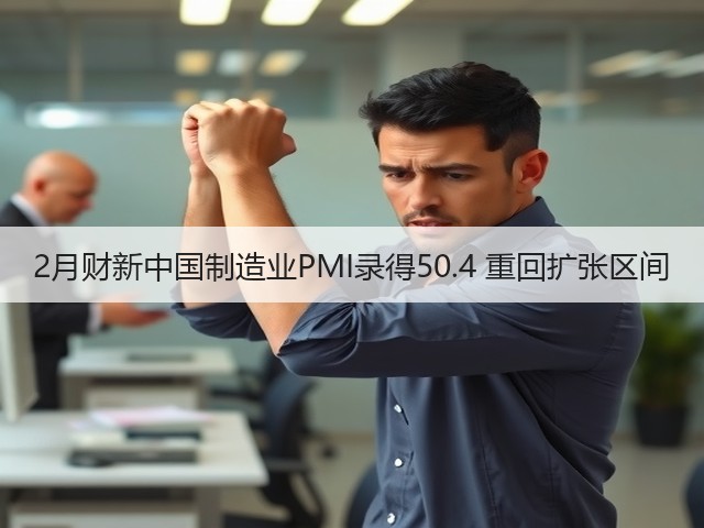 2月财新中国制造业PMI录得50.4 重回扩张区间(图1)