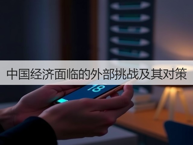 中国经济面临的外部挑战及其对策(图1) 中国经济面临的外部挑战及其对策(图1)