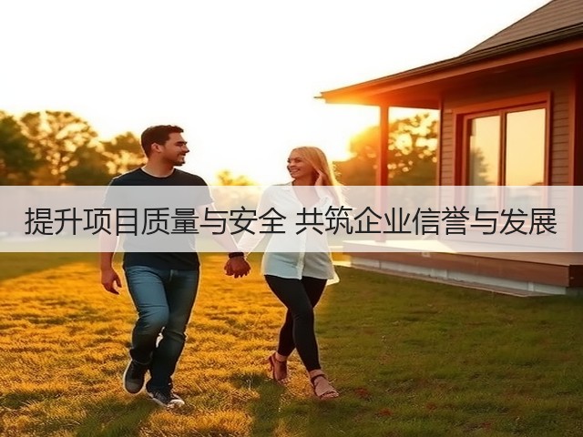 提升项目质量与安全 共筑企业信誉与发展(图3)