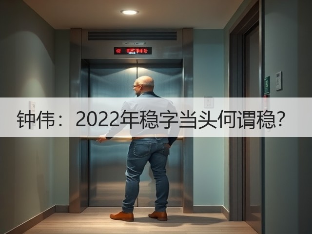 钟伟:2022年稳字当头何谓稳?(图1) 钟伟:2022年稳字当头何谓稳?(图1)