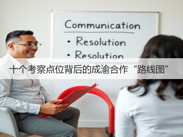 十个考察点位背后的成渝合作“路线图”(图2) 十个考察点位背后的成渝合作“路线图”(图2)