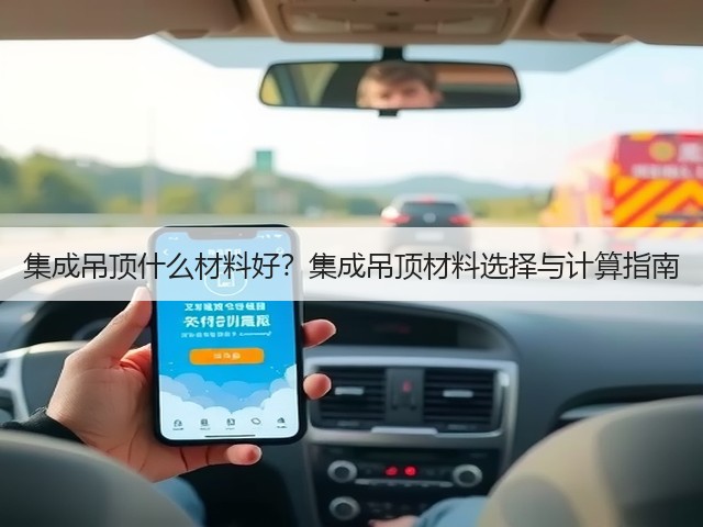 集成吊顶什么材料好?集成吊顶材料选择与计算指南(图1) 集成吊顶什么材料好?集成吊顶材料选择与计算指南(图1)