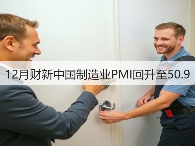 12月财新中国制造业PMI回升至50.9(图1)