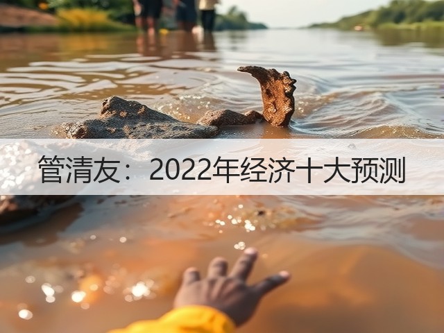 管清友：2022年经济十大预测(图2)