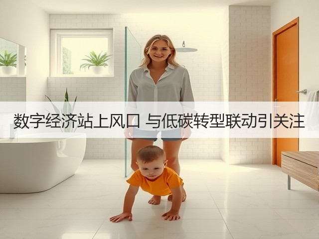 数字经济站上风口 与低碳转型联动引关注(图3) 数字经济站上风口 与低碳转型联动引关注(图3)