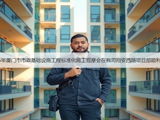 2015年厦门市市政基础设施工程标准化施工观摩会在我司翔安西路项目部顺利举行(图3) 2015年厦门市市政基础设施工程标准化施工观摩会在我司翔安西路项目部顺利举行(图3)